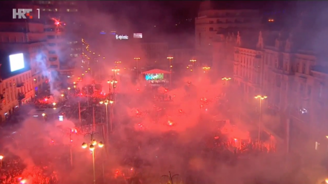 Croatia Welcome Home From World Cup