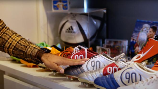 Fanáticos Locos, @jona-leon7 shows off his collection of soccer boots