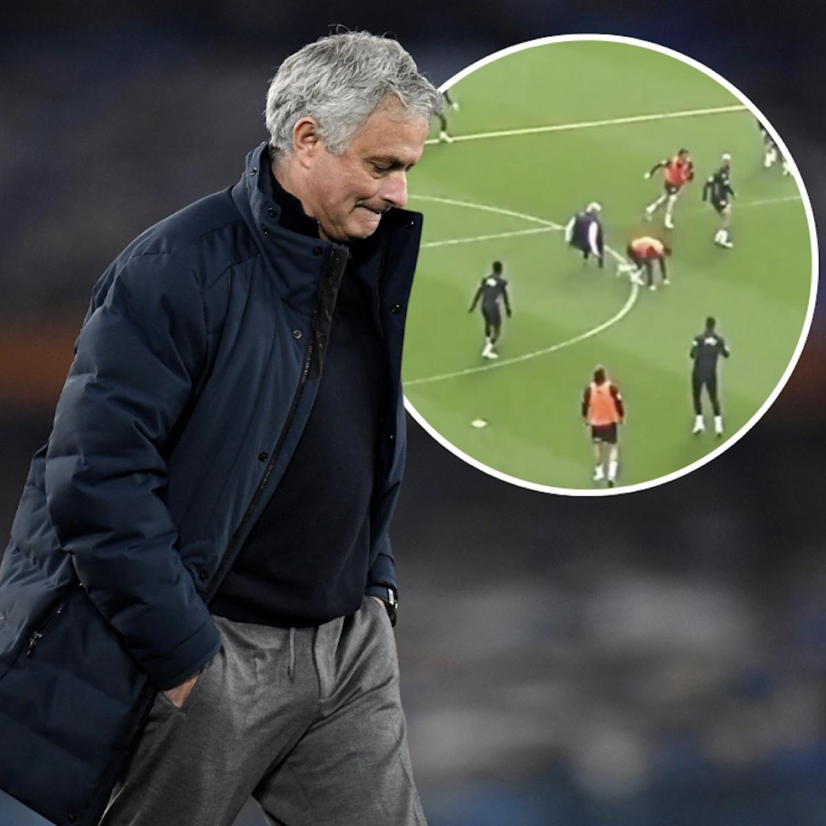 Mourinho training ground accident