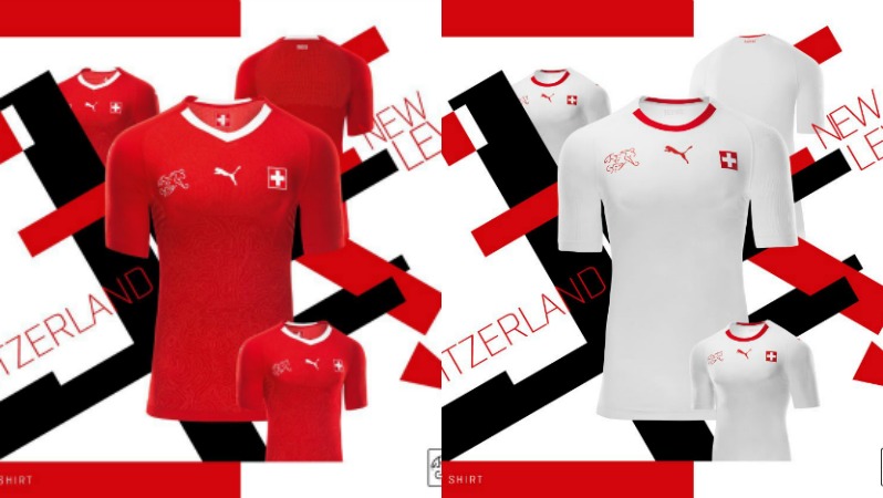 2018 World Cup Jerseys Switzerland