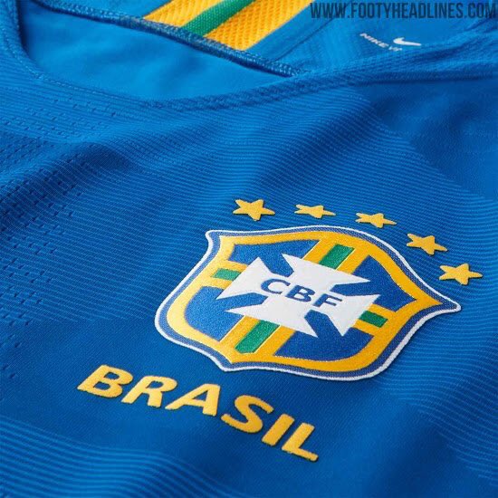 Brazil 2018 World Cup jersey