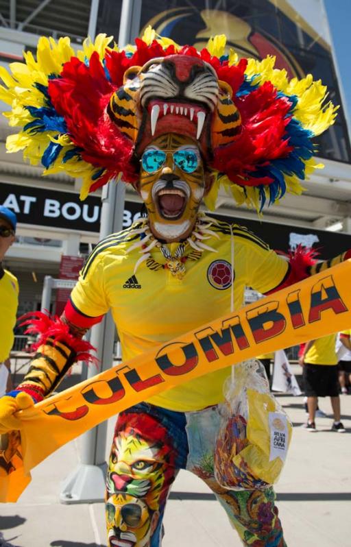 Colombia fans