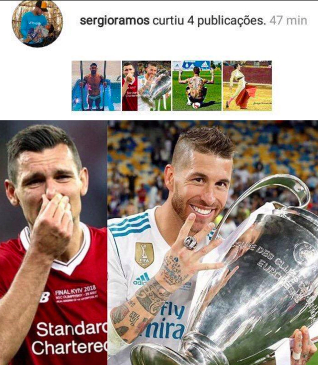 Dejan Lovren Sergio Ramos