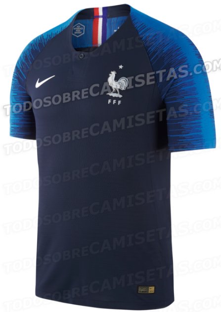 France 2018 World Cup jersey