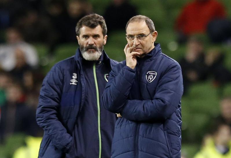 Martin O'Neill and Roy Keane