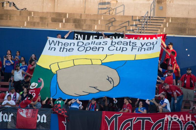 FC Dallas tifo