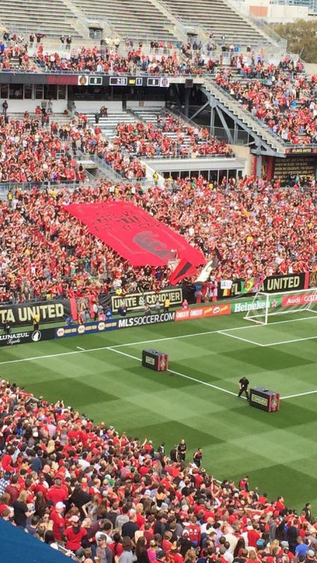 Atlanta United tifo