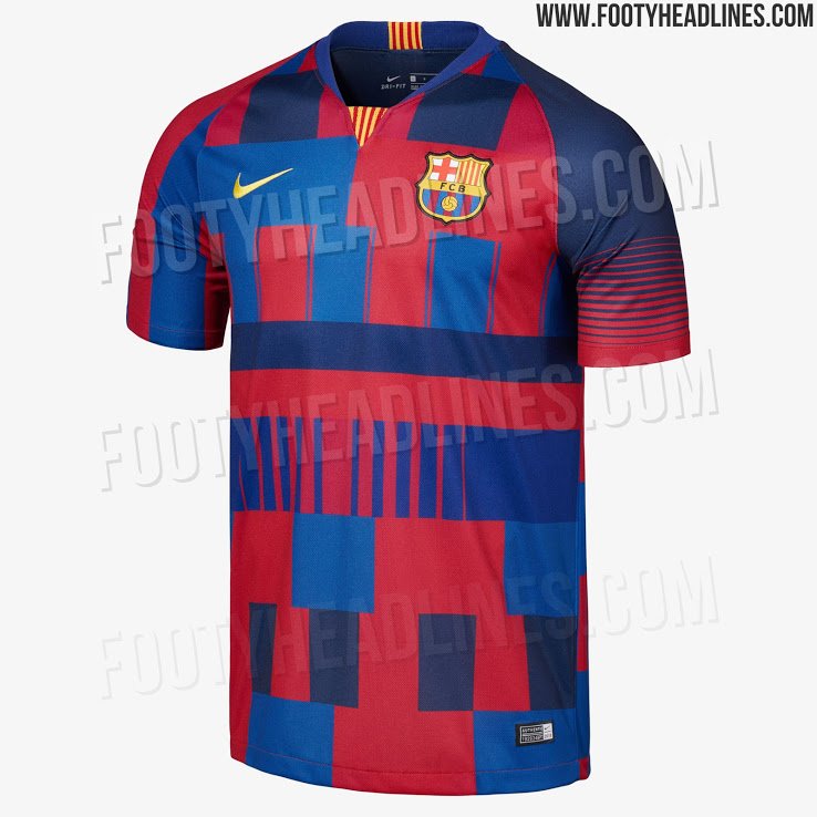 Nike Barcelona mashup jersey