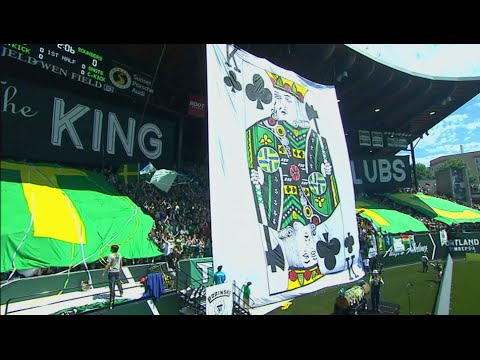 Portland Timbers tifo