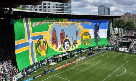 Portland Timbers tifo