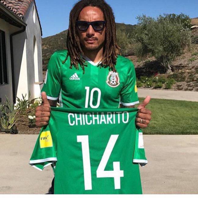 Jermaine Jones supports El Tri