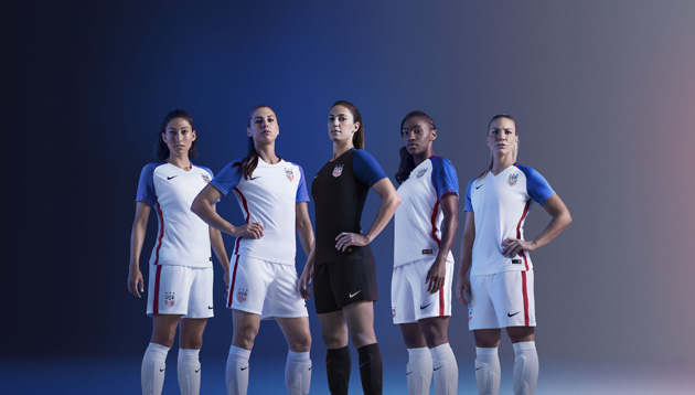 USWNT 2016 kits