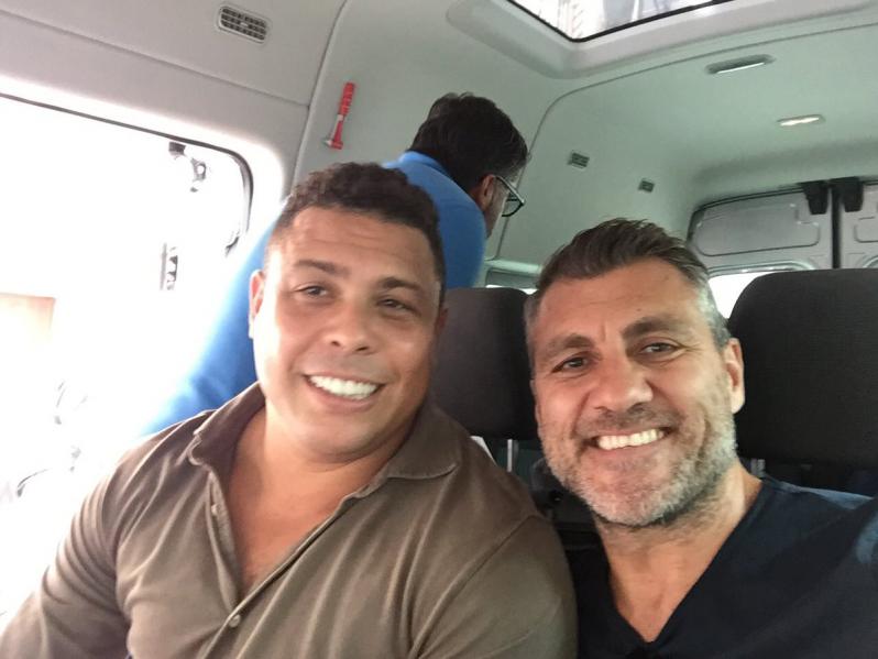 Christian Vieri and Ronaldo