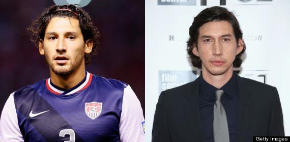 Omar Gonzalez and Adam Driver 