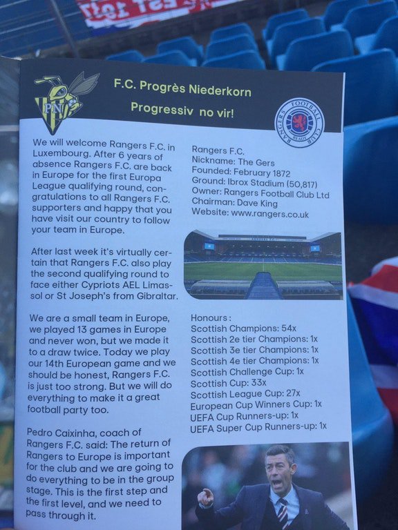 Rangers program