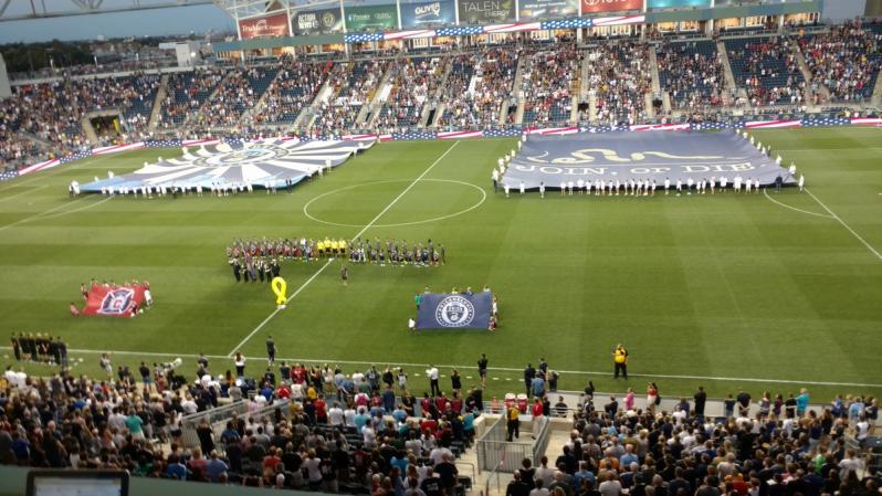 MLS national anthem