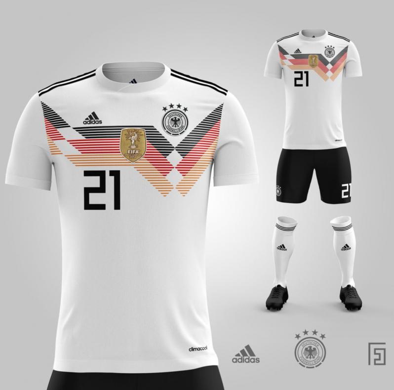 World Cup uniforms