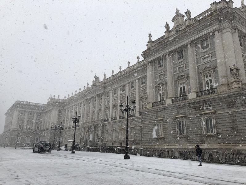 Real Madrid Snow