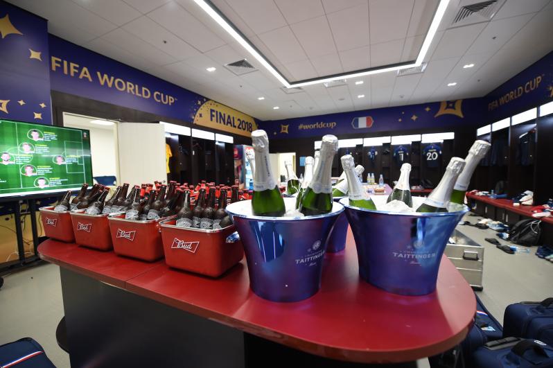 World Cup Locker Room Photos