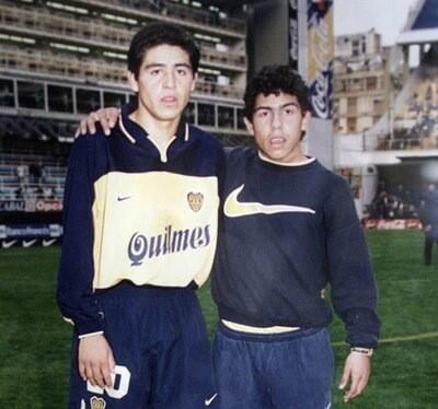 Tevez and Riquelme