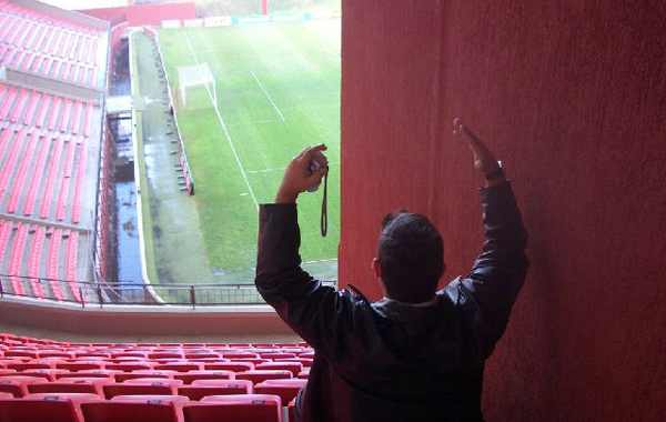 Terrible Football Stadium Seats - Brazil