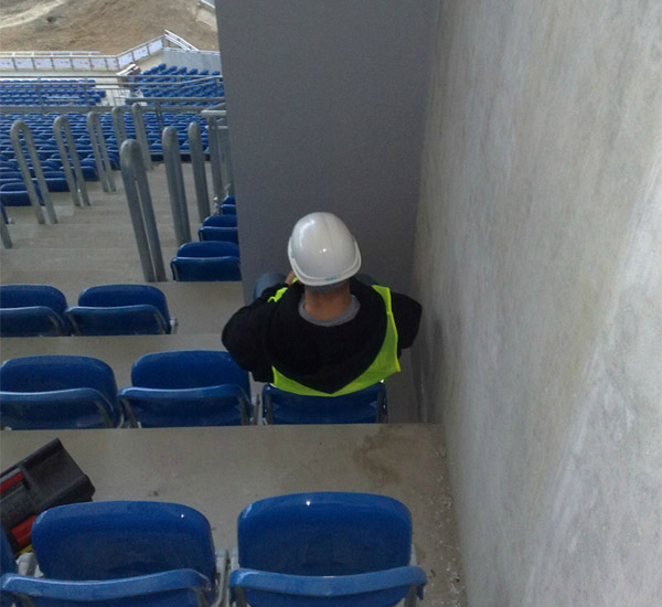 Terrible Football Stadium Seats - Poland