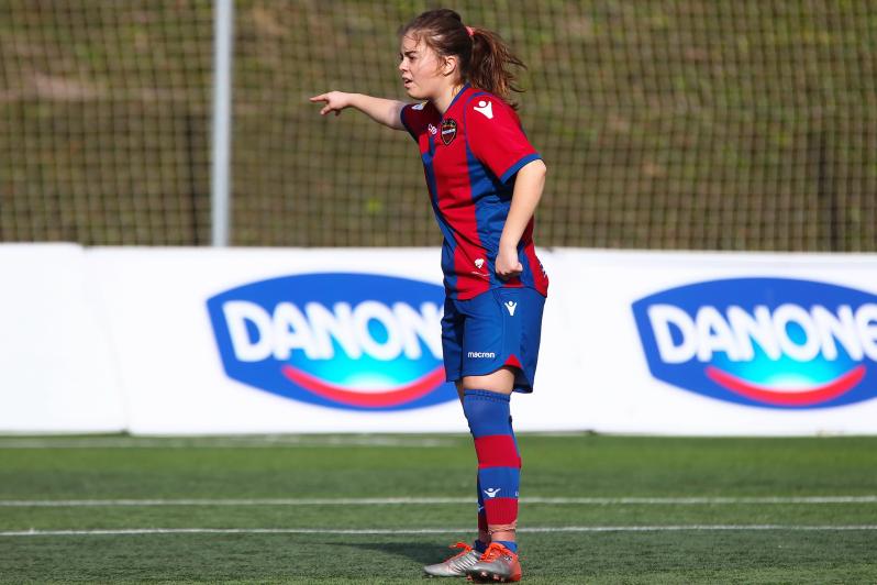 Alba Blasco of Levante UD in La Liga Genuine