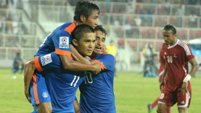 Chhangte Lallianzuala celebrates his brace