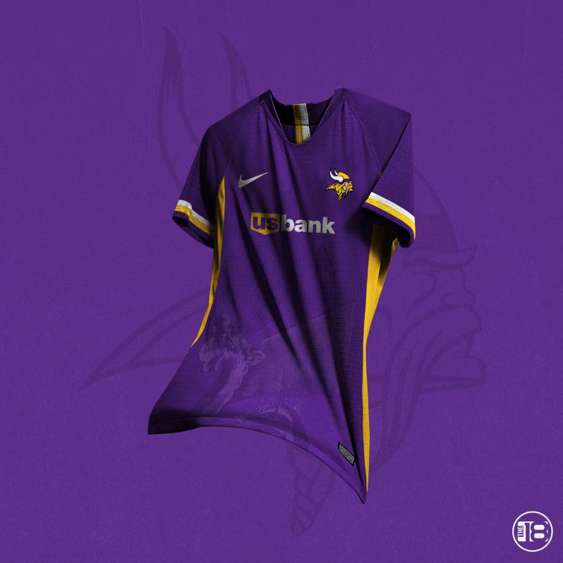 Minnesota Vikings Soccer Jersey