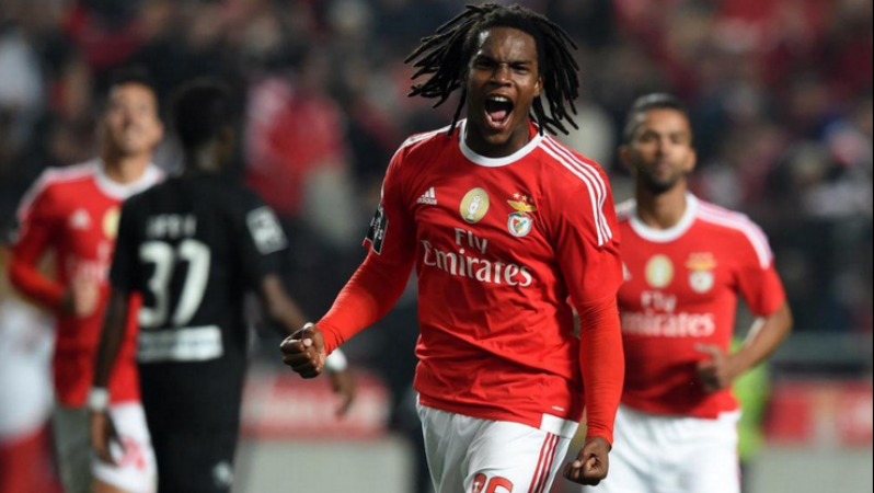 Renato Sanches celebrates his epic goal 