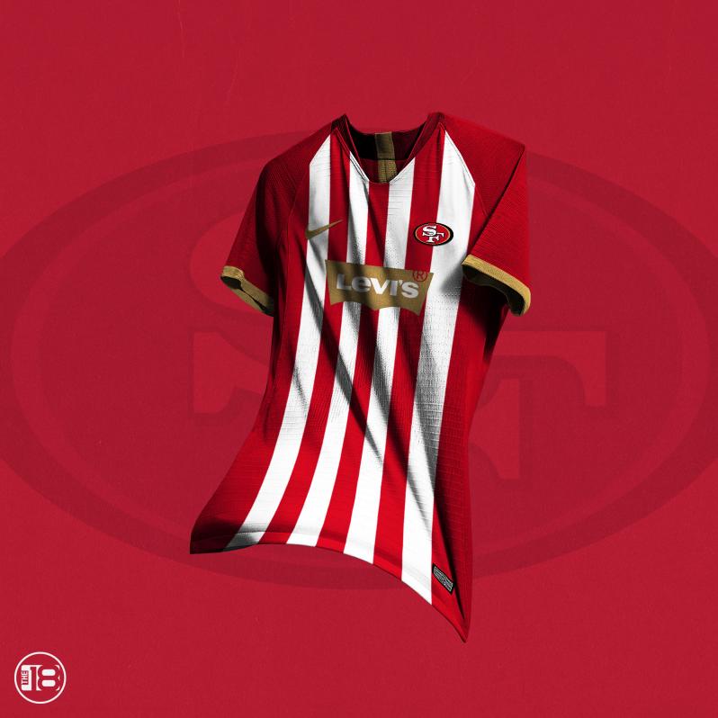 San Francisco 49ers Soccer Jersey