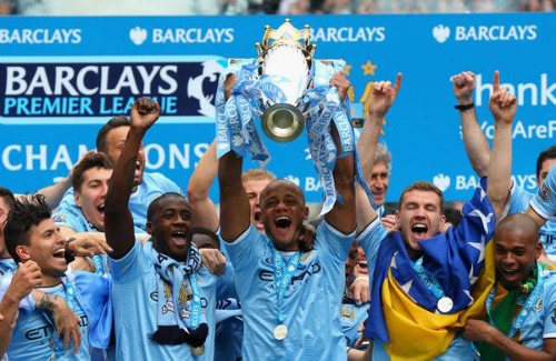 Manchester City Celebration