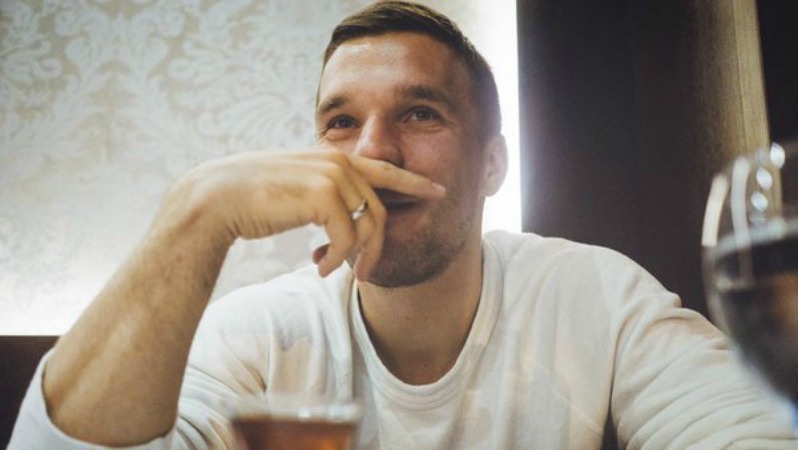 Lukas Podolski nicest footballers