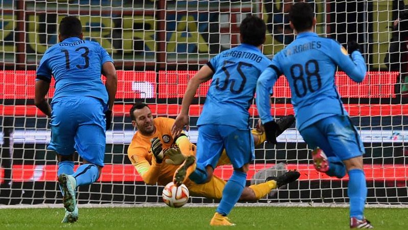 Saving penalties Samir Handanovic