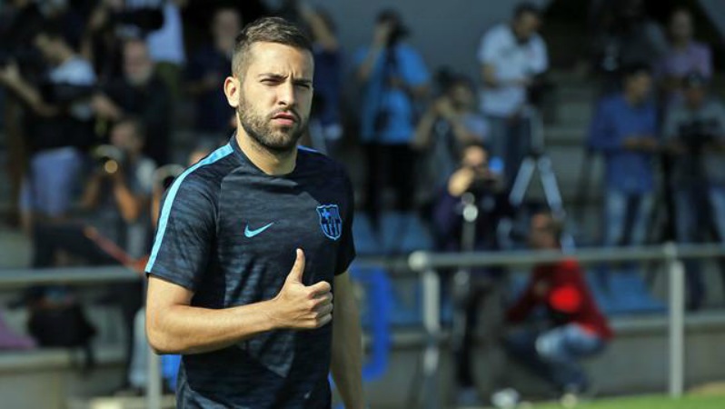 Unión Esportiva Cornellá: Jordi Alba now plays for Barcelona.